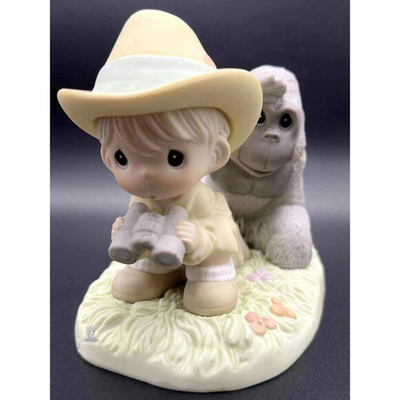 Very Rare HTF Precious Moments Endangered Specie Complete Set of 6 Animal Rescue - Picture 7 of 9